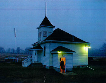 Franconia Town Hall, 2011, with new roof.